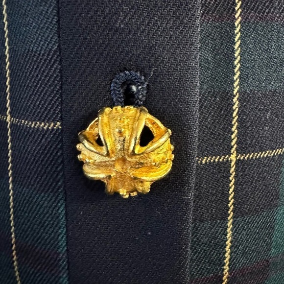 Classiques Entier Plaid Wool Vest and Skirt Set Japan Made L/10 Clueless Preppy - Picture 6 of 14